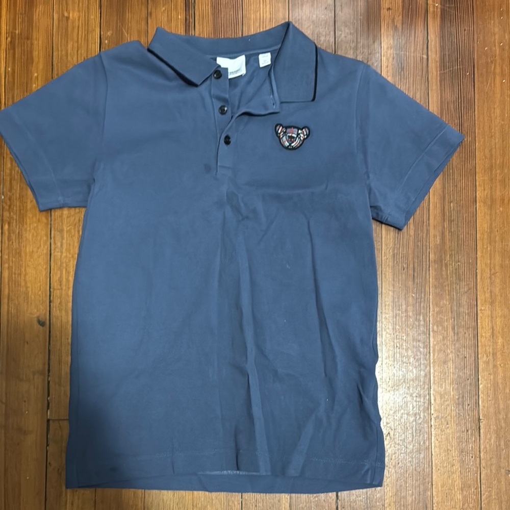 Kids Blue Polo Shirt
